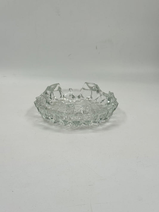 Star-Cut Glass Bowl