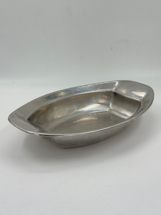 Silver-Plated Divided Dish