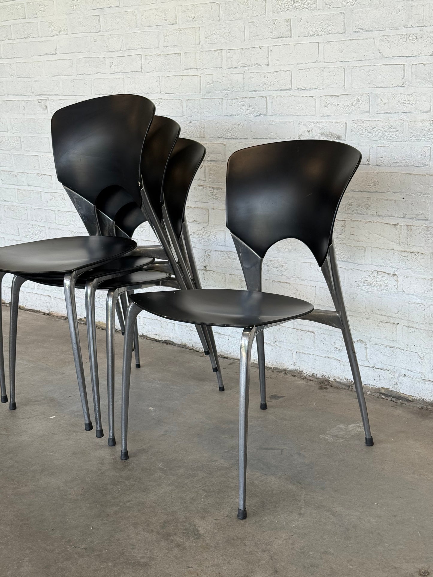Silla Dining Chairs by Josep Lluscà for Driade, 1990s — Set of 4