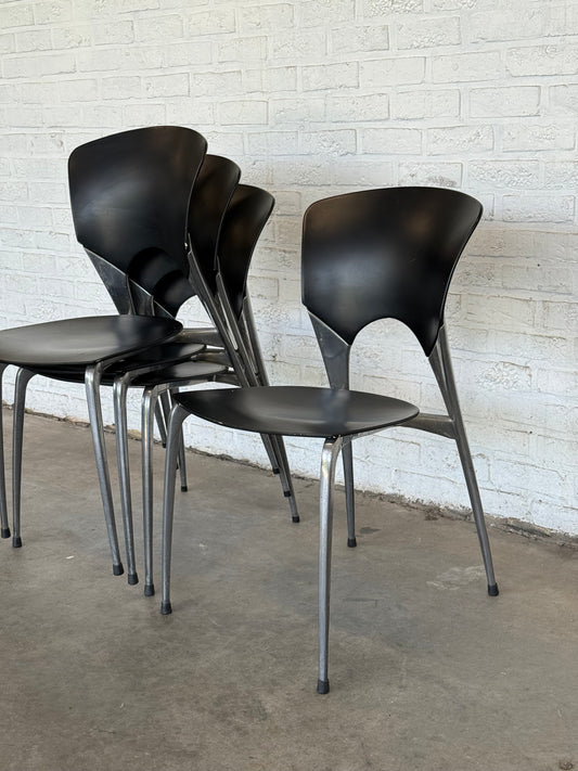 Silla Dining Chairs by Josep Lluscà for Driade, 1990s — Set of 4