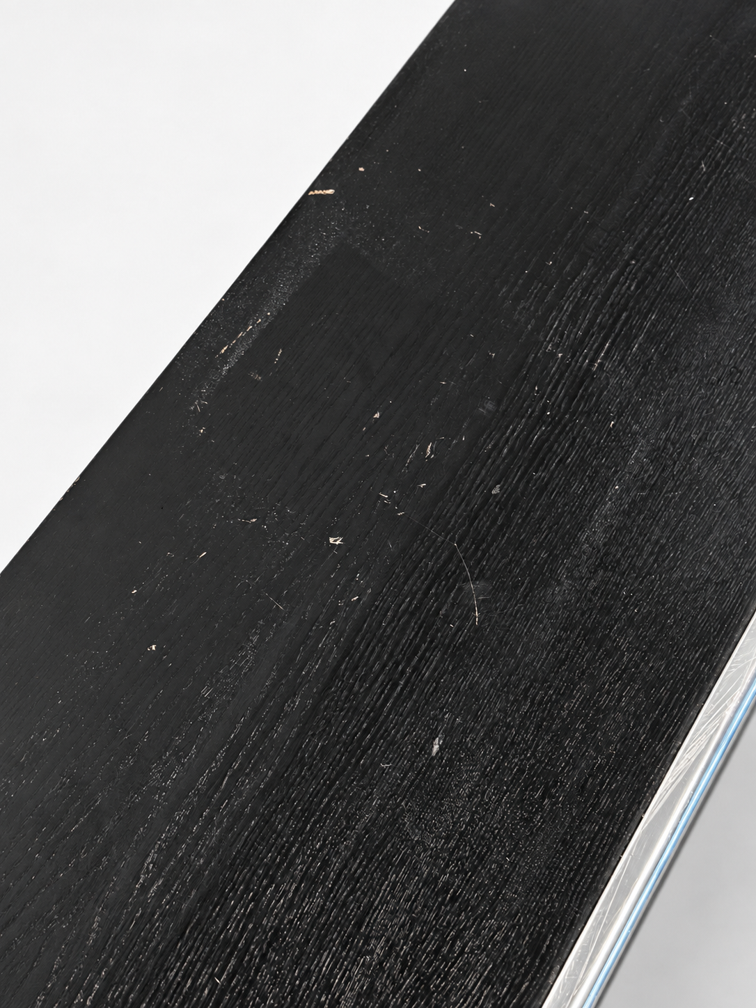 Black Lacquer & Chrome Sideboard
