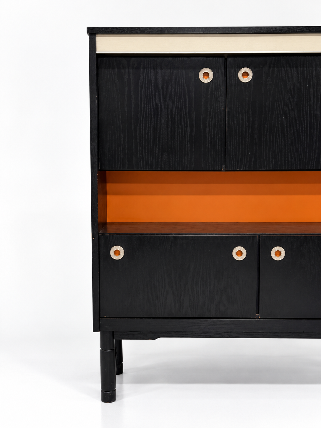 Black Ash Secretary Cabinet, 1970s