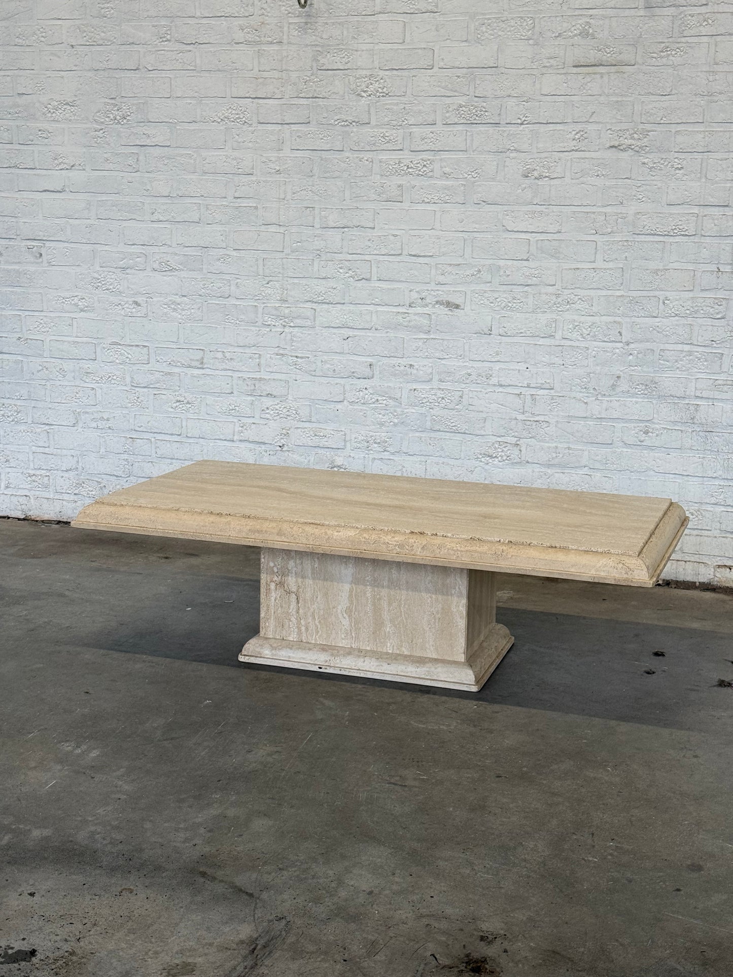 Travertine Stone Coffee Table