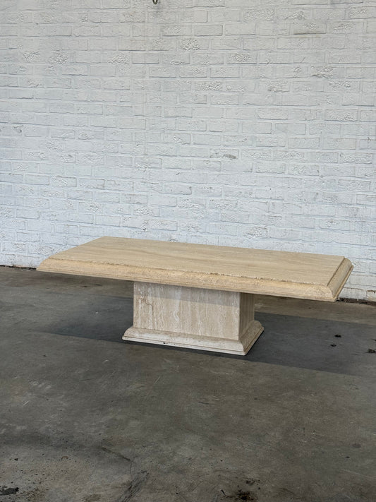 Travertine Stone Coffee Table