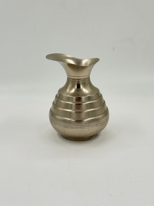 Silver-Plated Beehive Pitcher