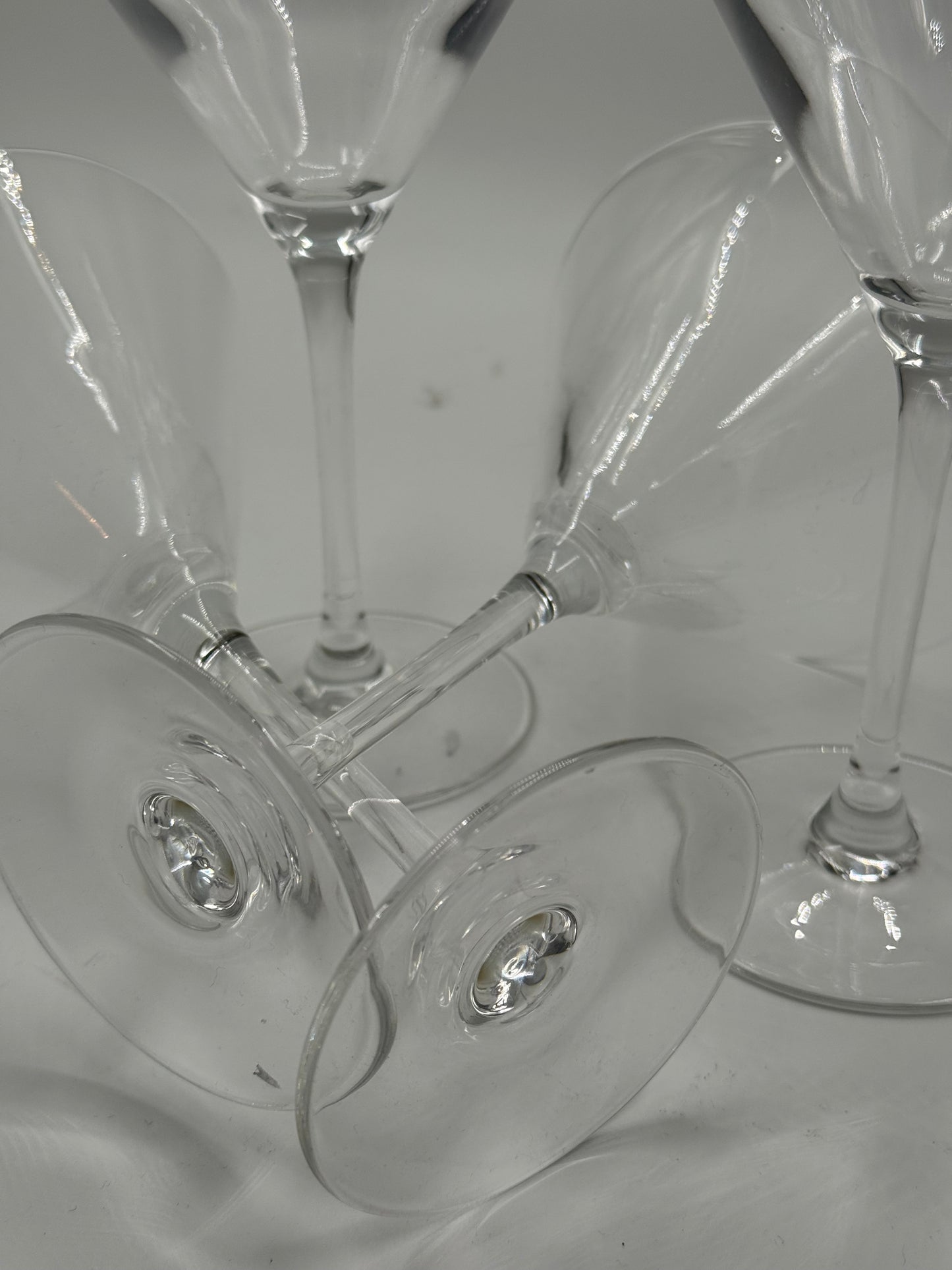 Set of 4 martini glasses