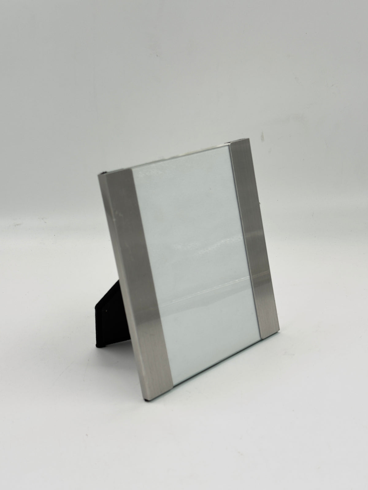 Vintage Minimalist Brushed Steel Picture Frame