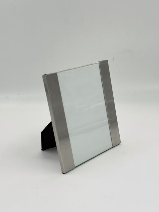 Brushed Steel Picture Frame