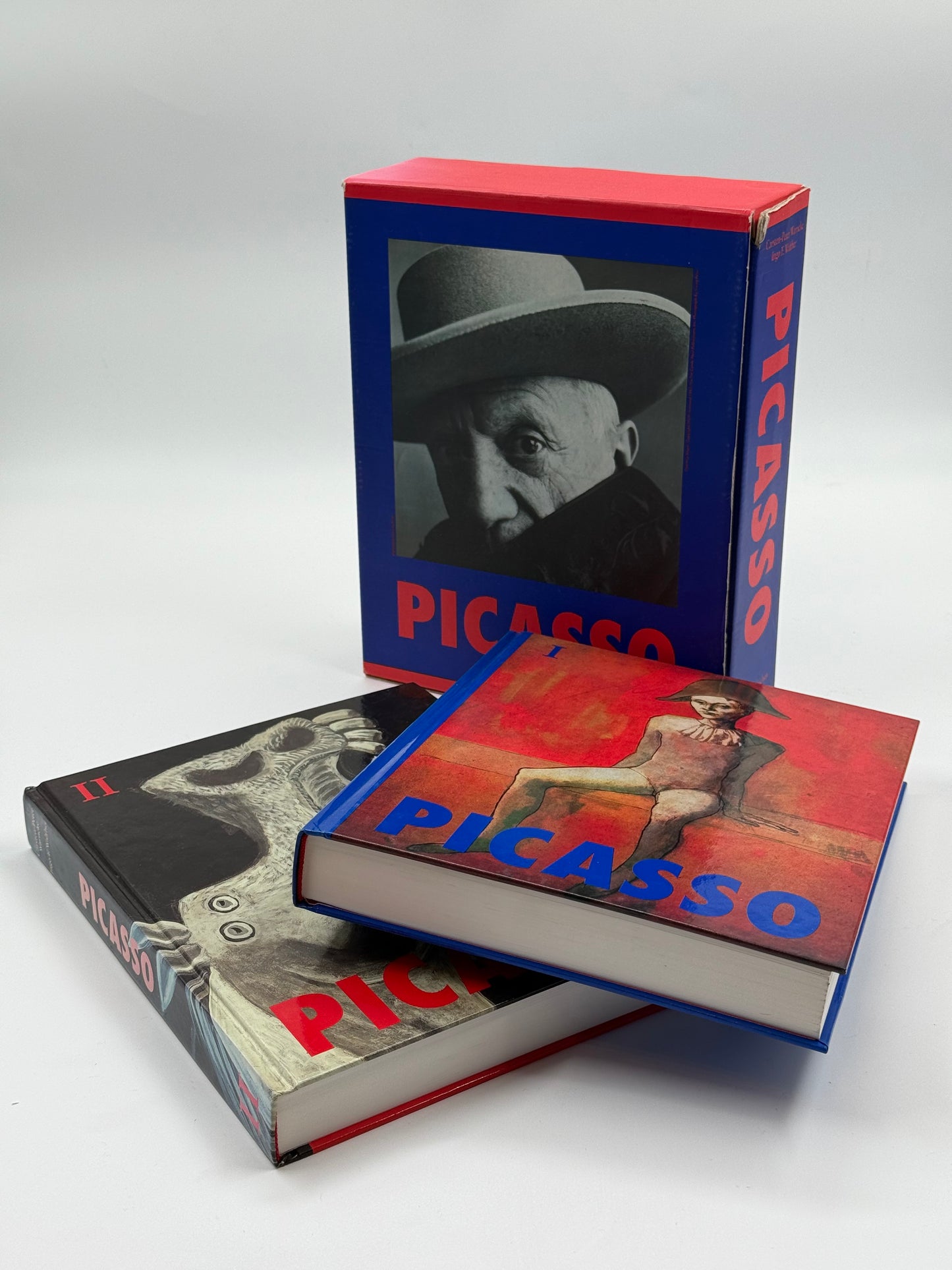 vintage Picasso Book Set Two Volumes in Slipcase
