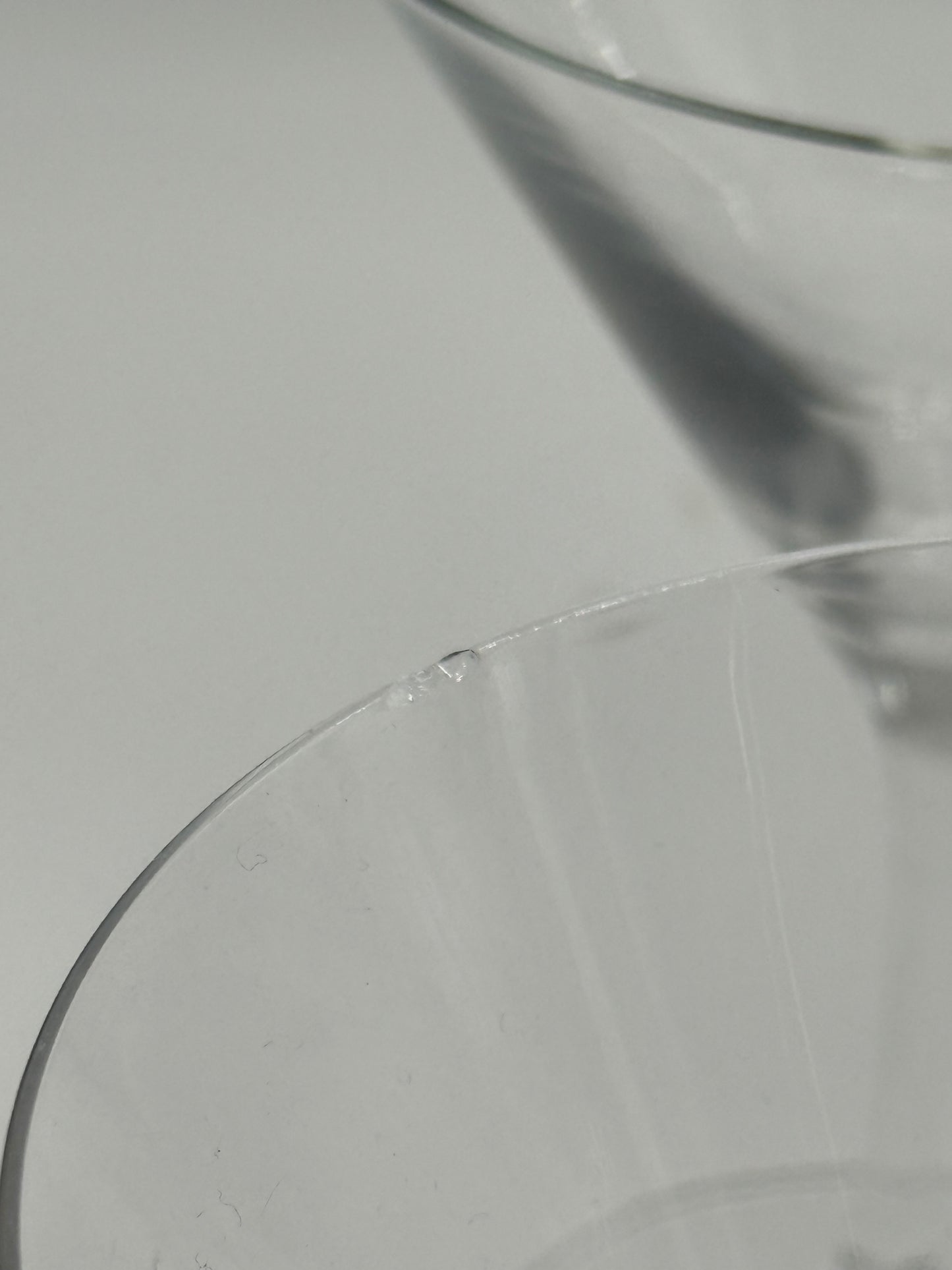 Set of 4 martini glasses