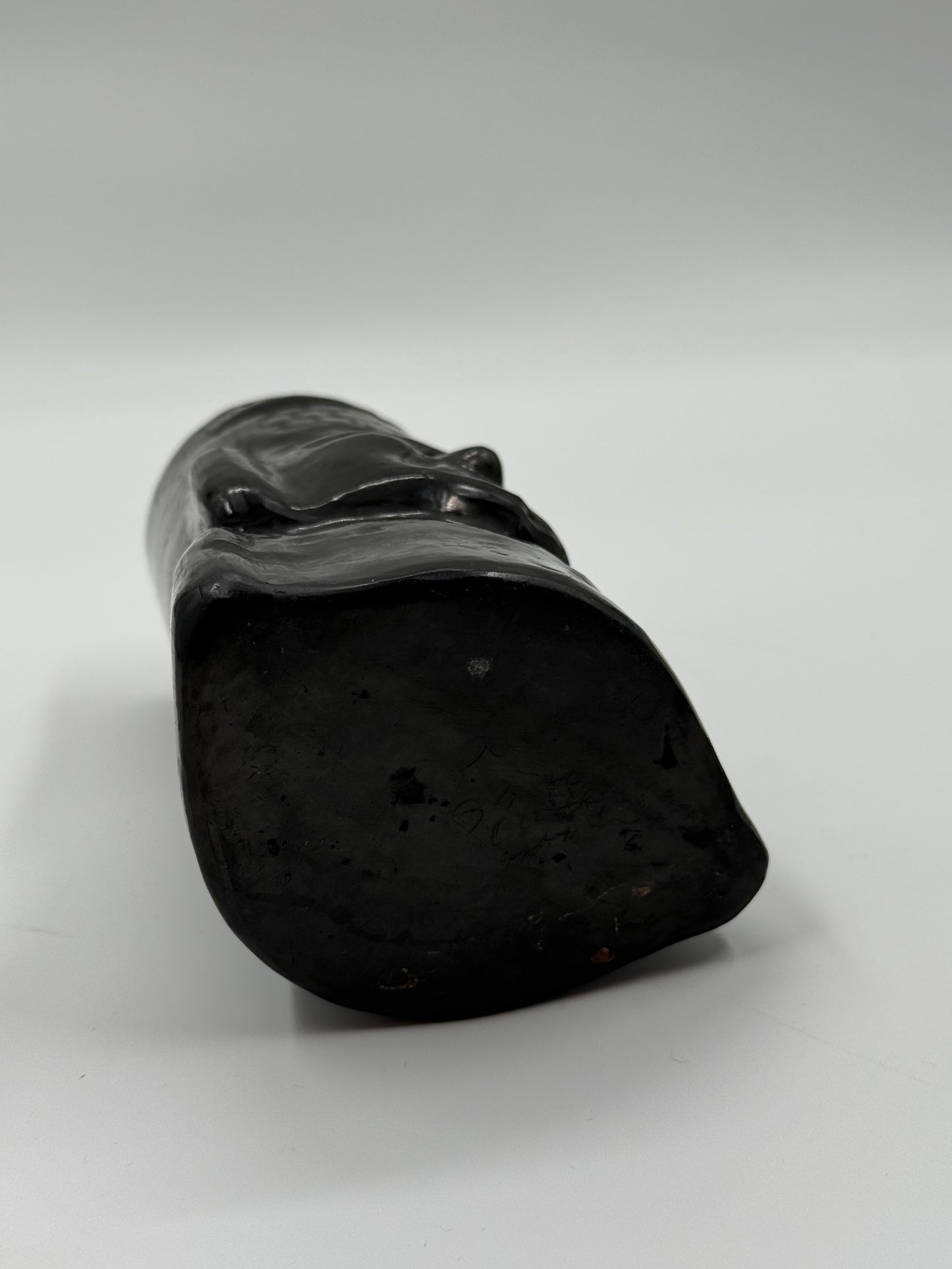 Black Ceramic Totem vase