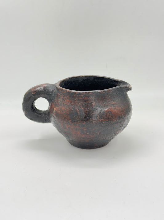 Smoked Terracotta Pitcher