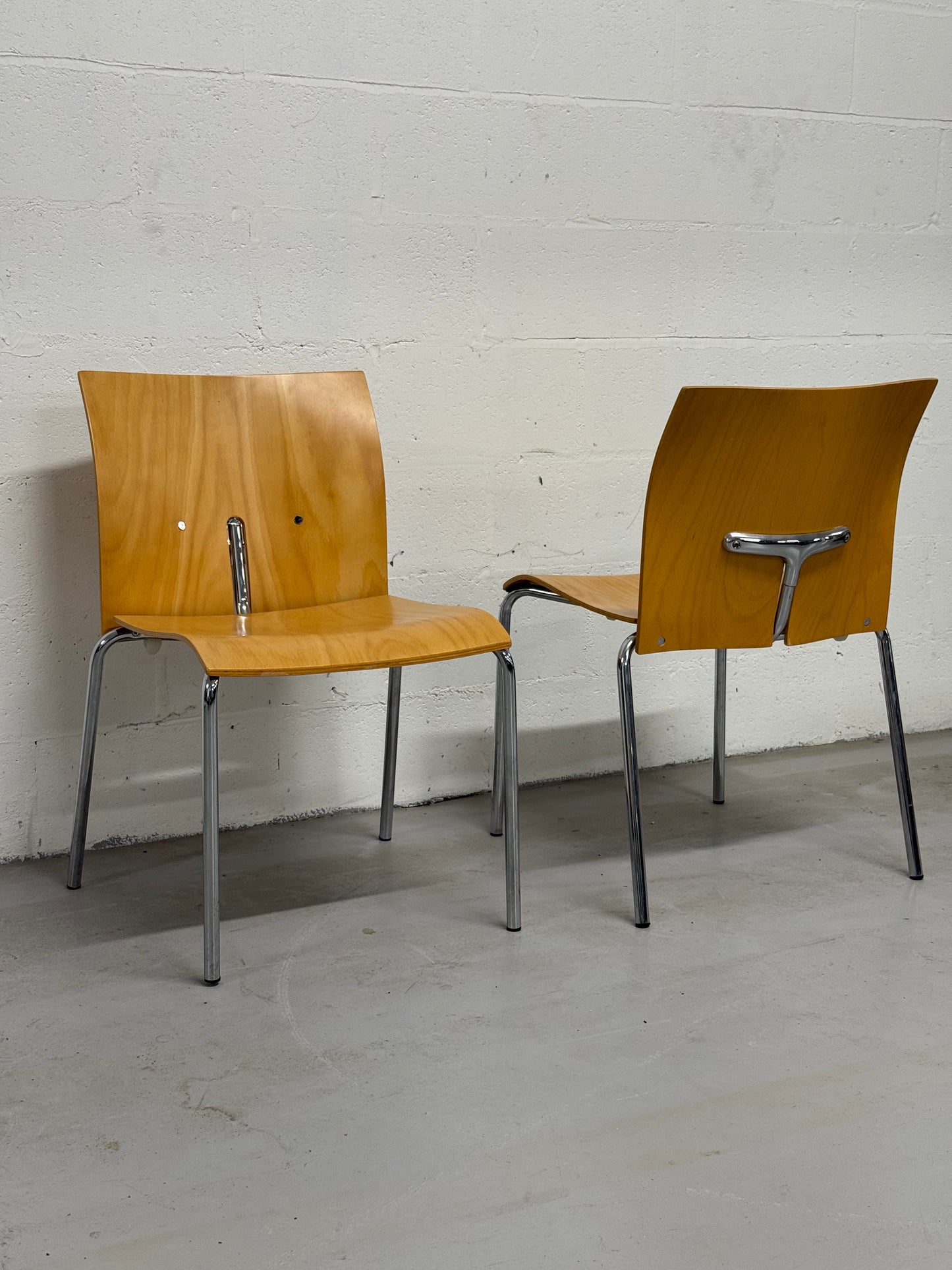 Set of 4 Vintage Bentwood Dining Chairs