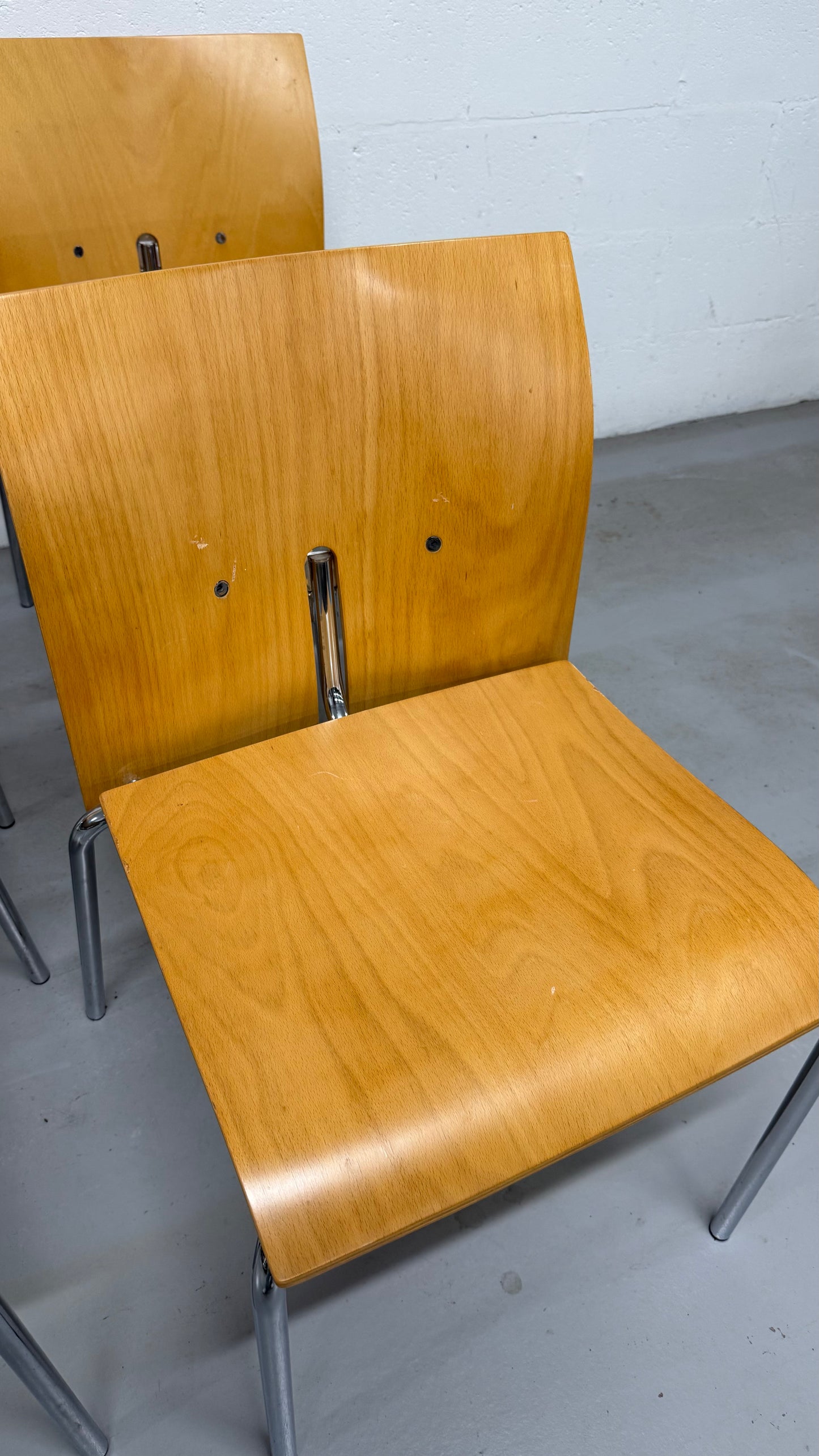 Set of 4 Vintage Bentwood Dining Chairs