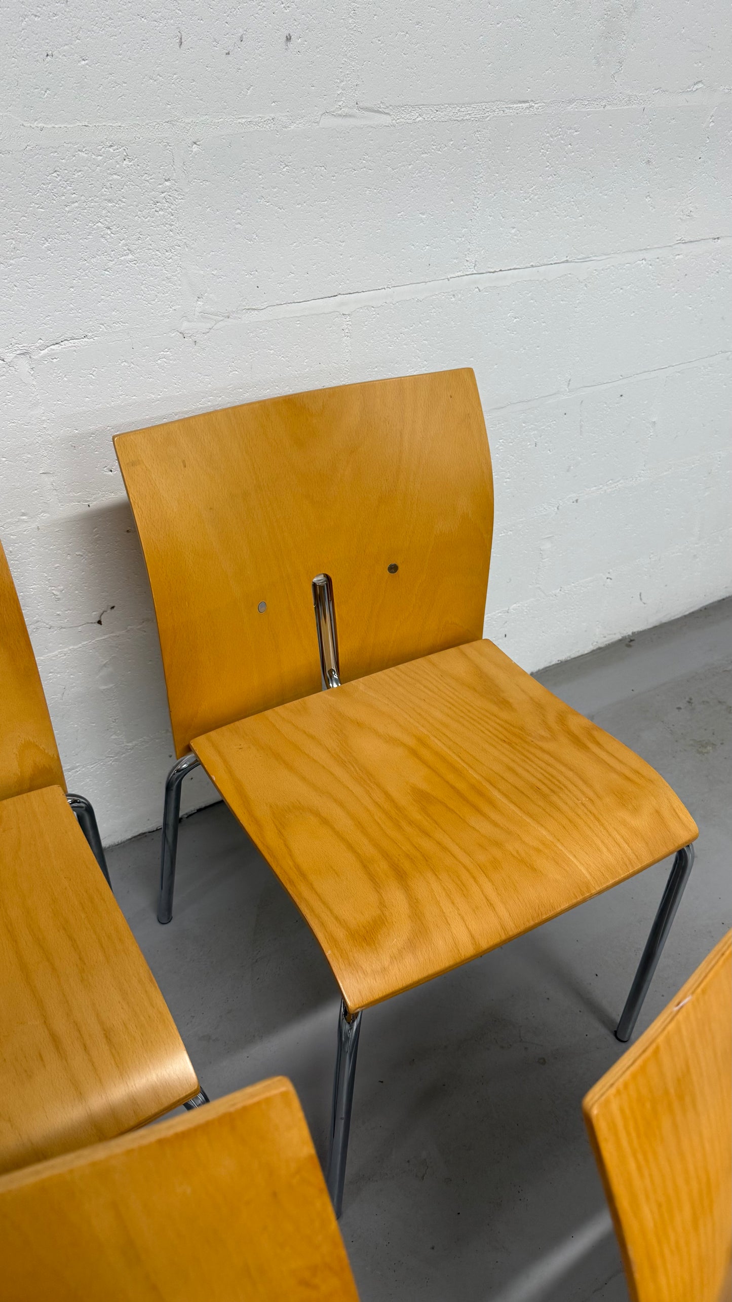 Set of 4 Vintage Bentwood Dining Chairs