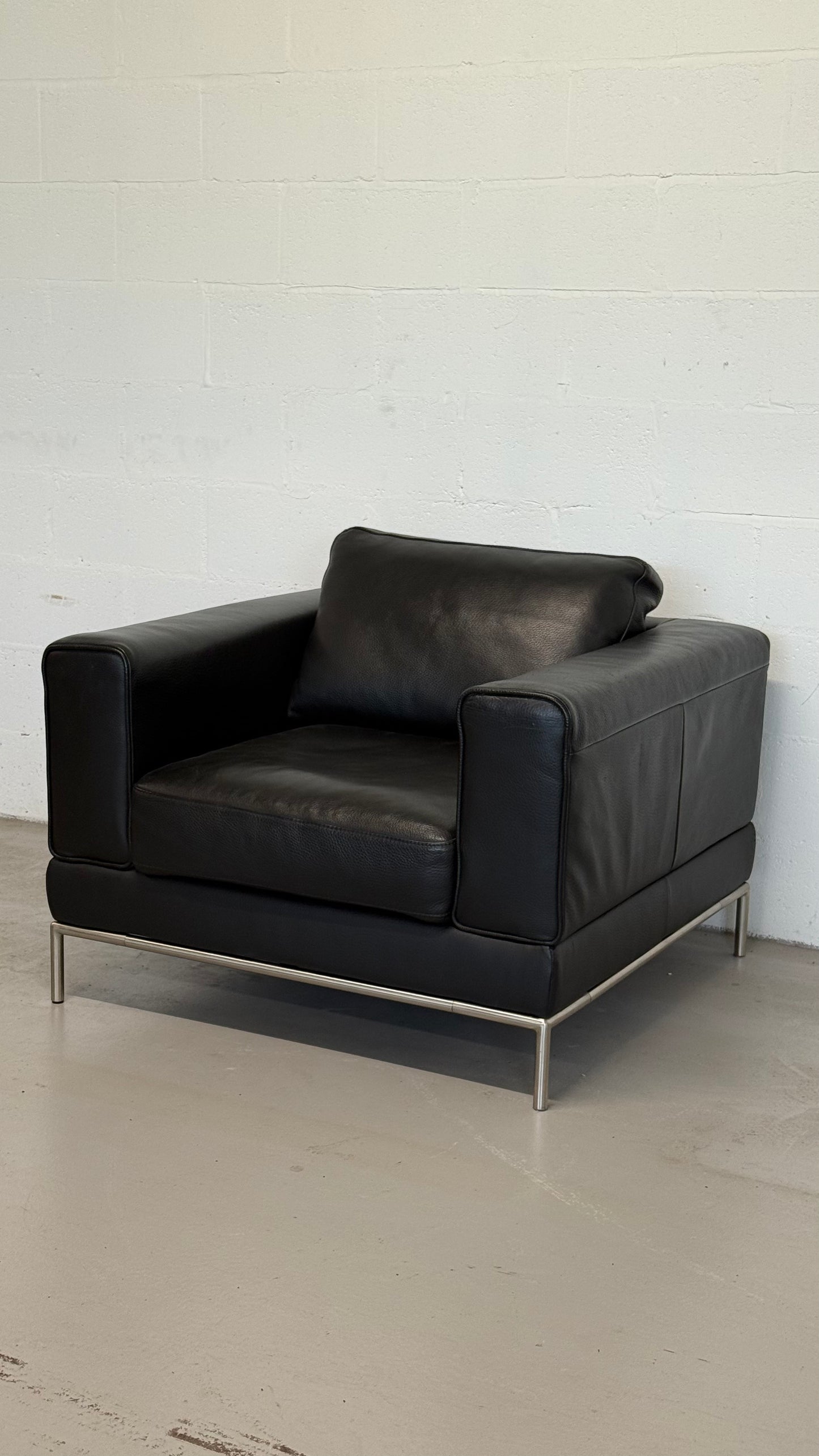 Vintage IKEA Arild Armchair & Ottoman