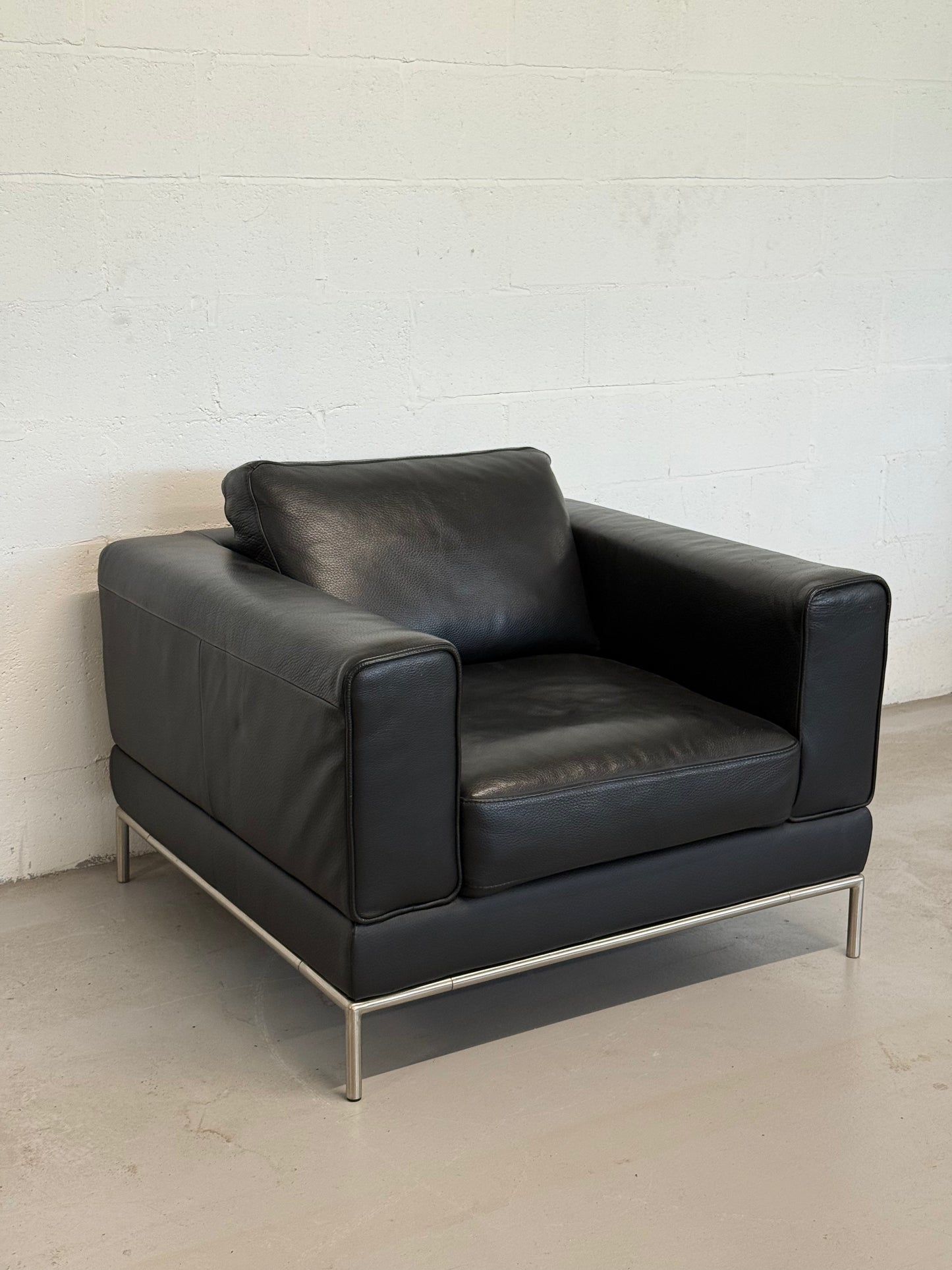 Vintage IKEA Arild Armchair & Ottoman