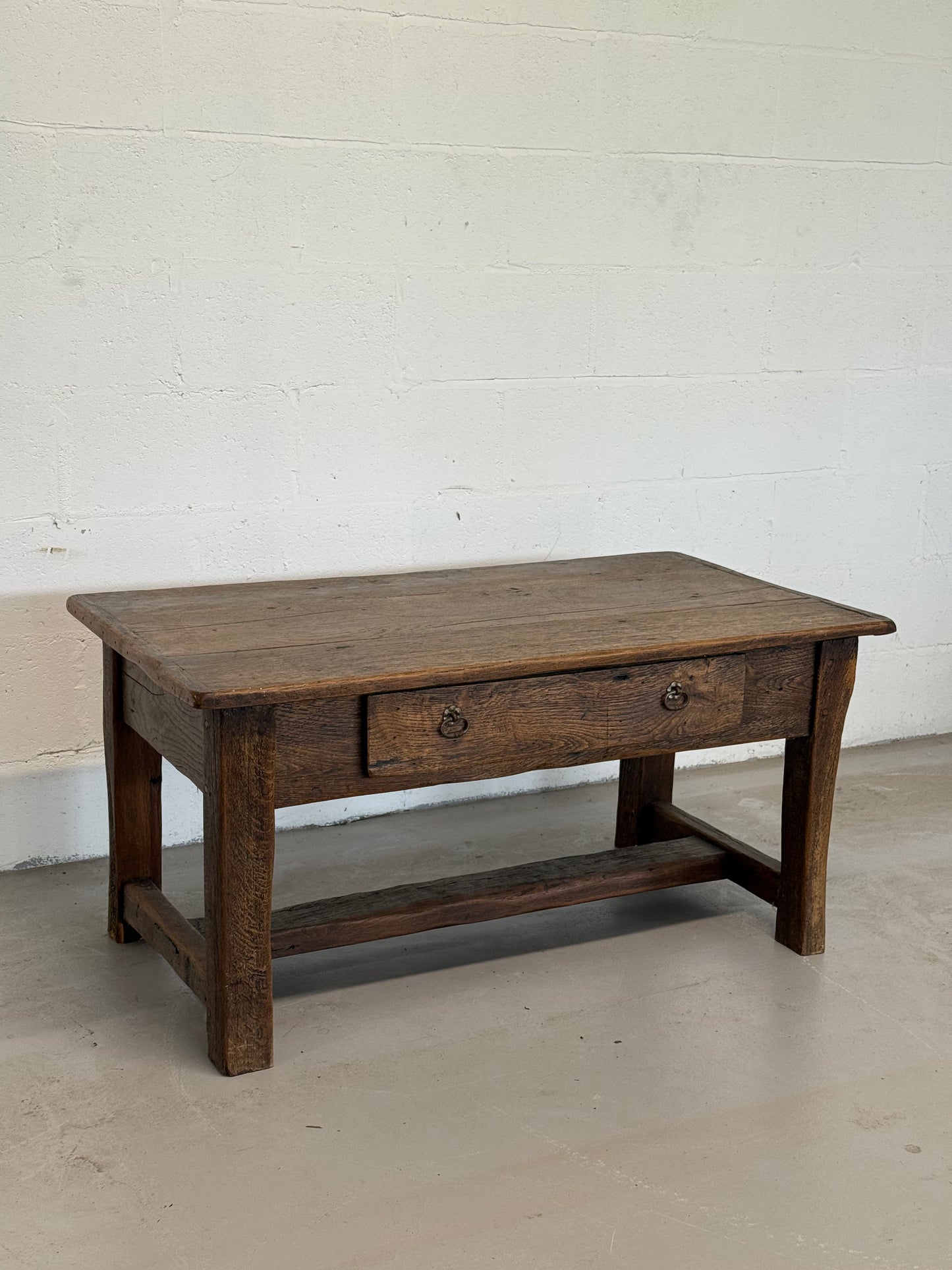 Antique Solid Oak Farmhouse Table