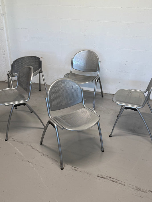 Vintage Sokoa Stacking Chairs,