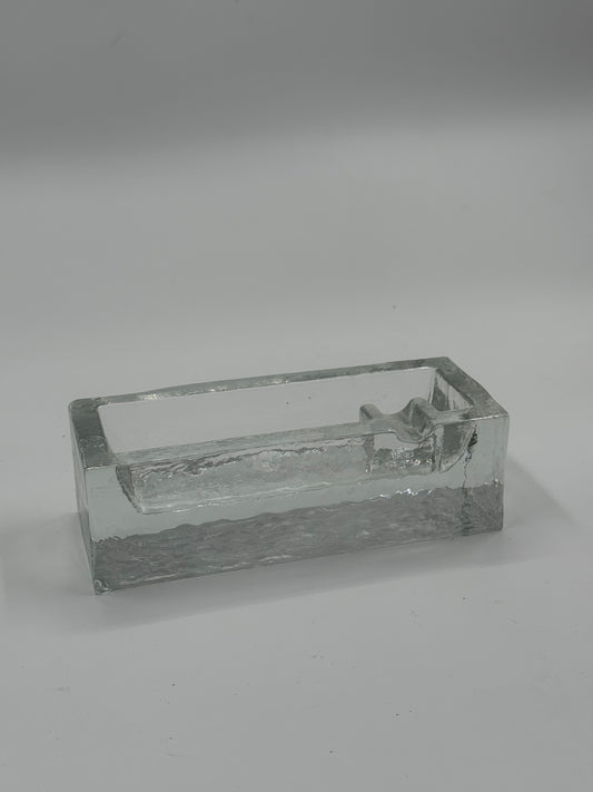 Vintage Sculptural Pressed Glass Centerpiece