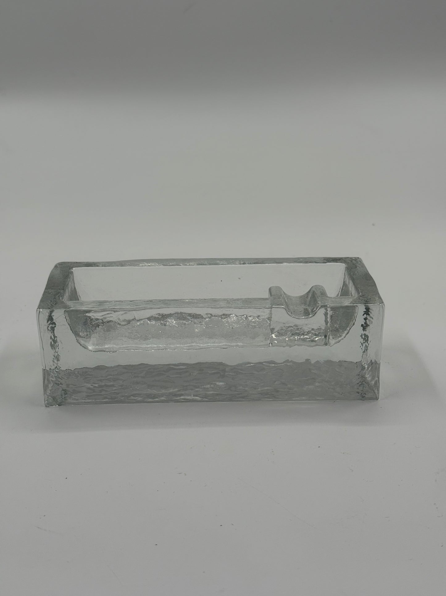 Vintage Sculptural Pressed Glass Centerpiece