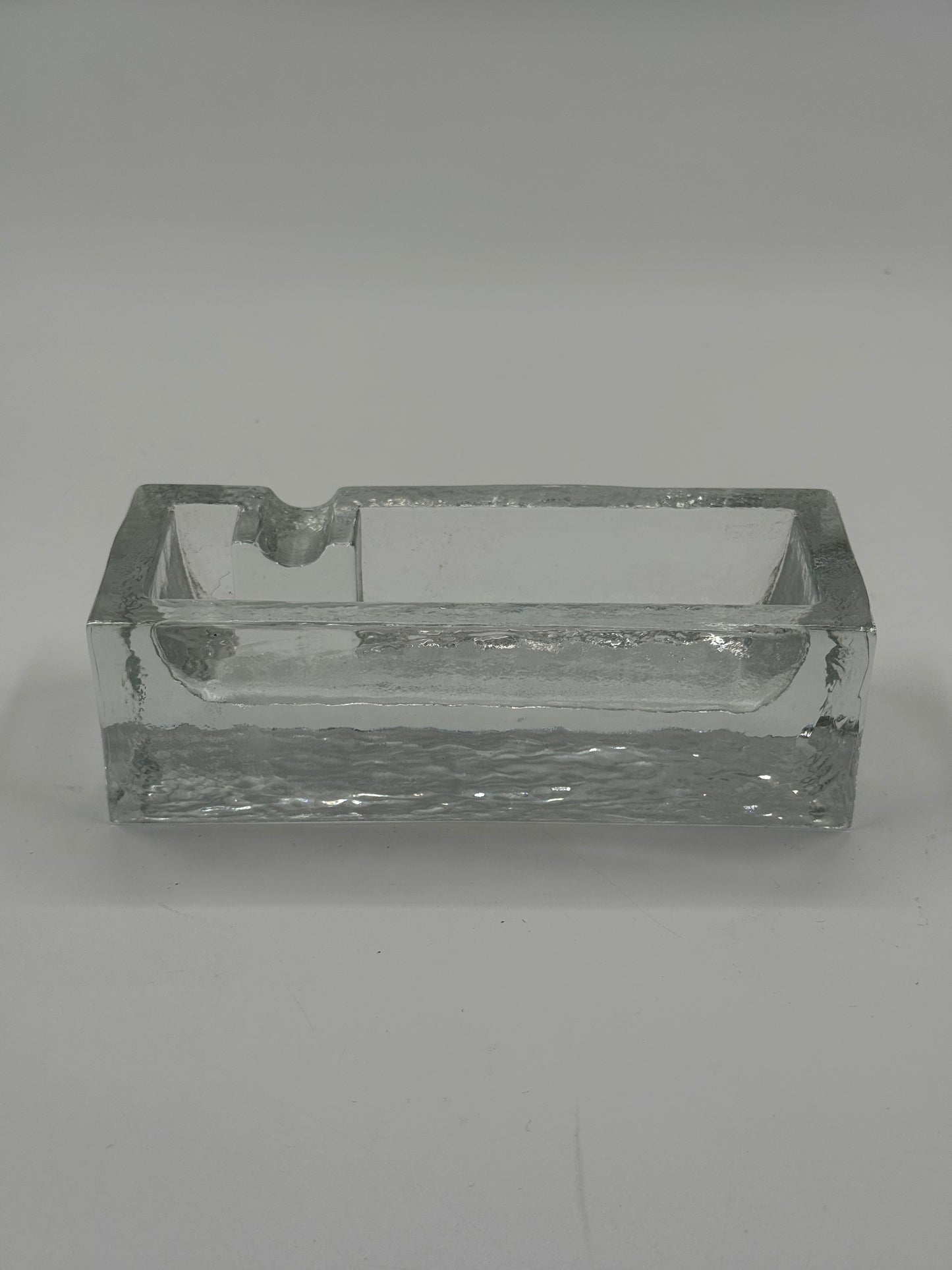 Vintage Sculptural Pressed Glass Centerpiece