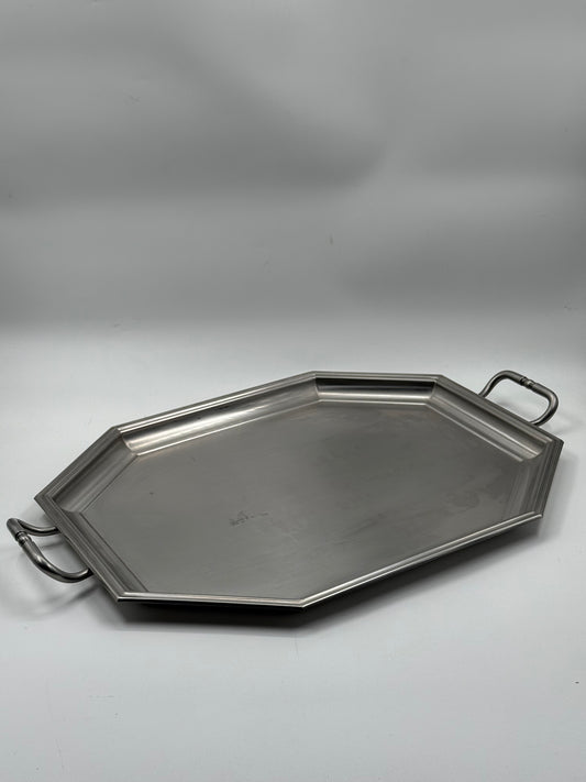 Vintage French metal Tray