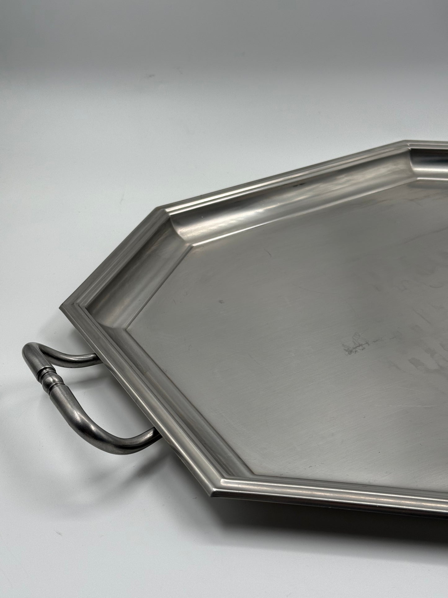 Vintage French metal Tray