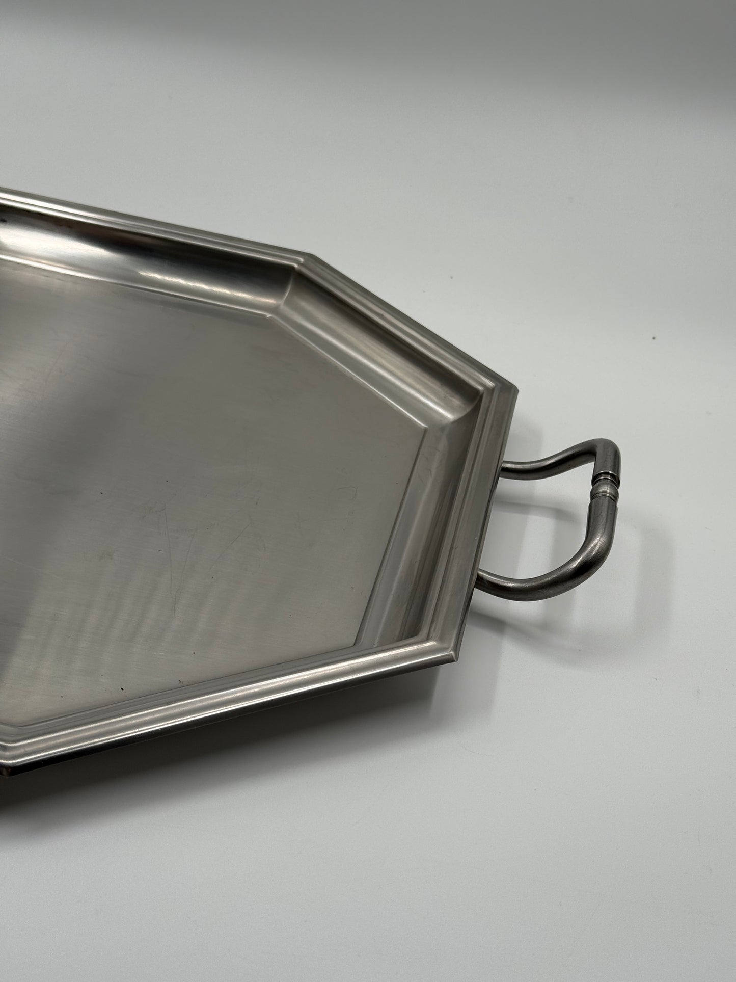Vintage French metal Tray