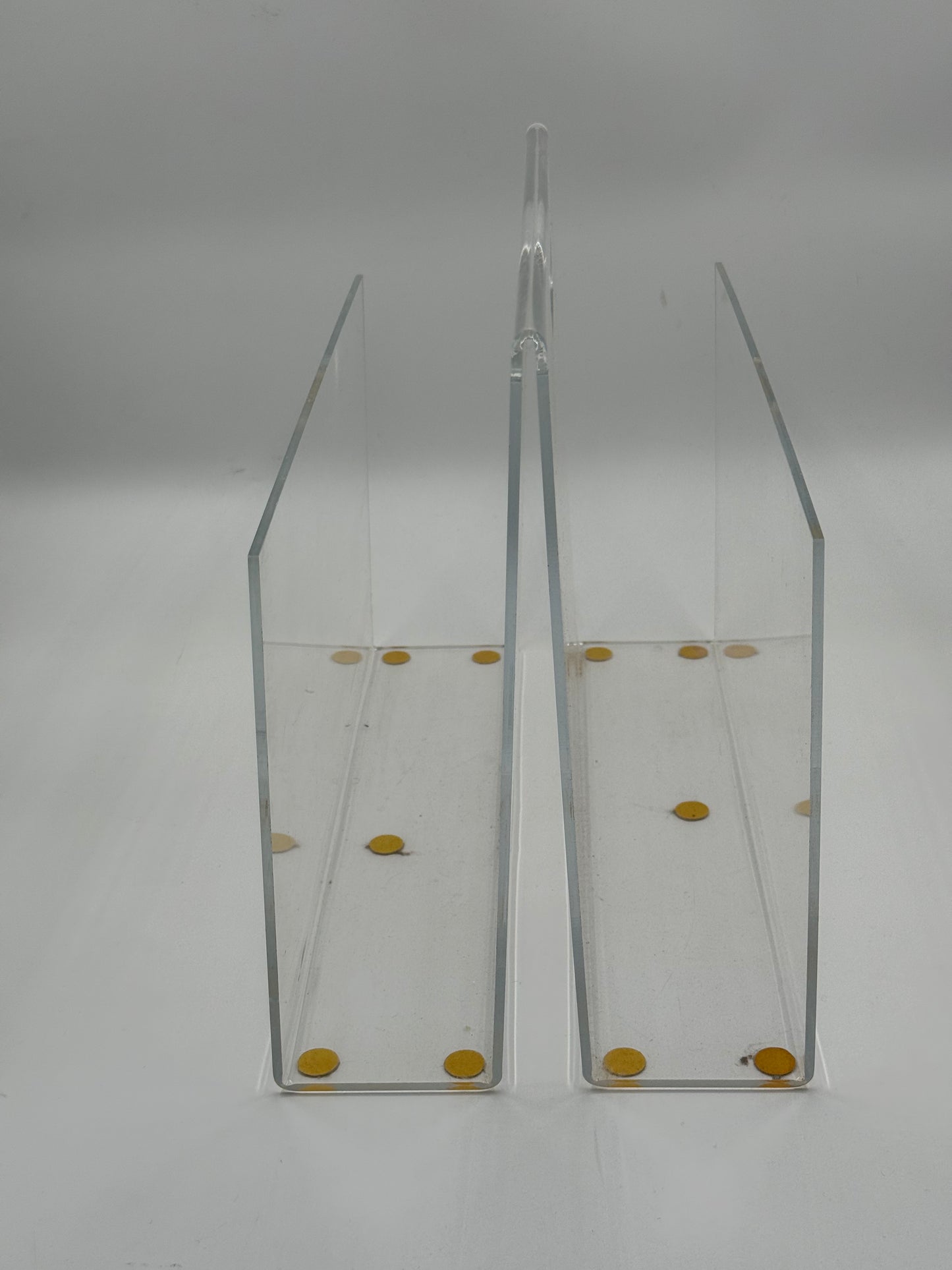 Modernist Acrylic Magazine Rack